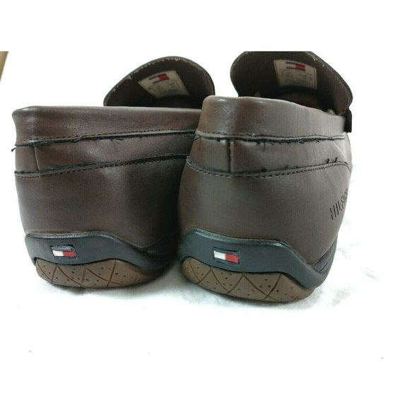 Tommy Hilfiger Brown Penny Moc Toe Loafer 10.5 - Picture 4 of 9